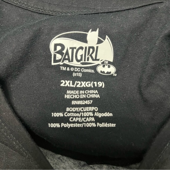 BATGIRL DC Comics Sleep dress pajamas women’s size 2XL 100% cotton NWT - Picture 9 of 14